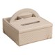 thumbnail image 4 of Caja de almacenamiento para toallas faciales, dispensador de servilletas, soporte para control remoto con asa, pañuelos Beige, 4 of 9