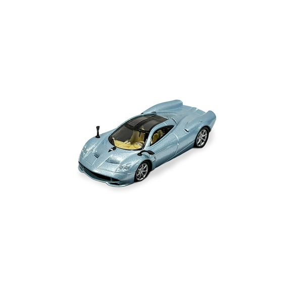 Pagani Huayra Codalunga, Azzurro Sardegna Blue - Kinsmart H21 - 1/64 Scale Diecast Model Car