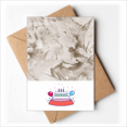 thumbnail image 1 of Gris Pollué Papier Rugueux Sale Texture Joyeux Anniversaire Cartes de Voeux Enveloppes Blanc, 1 of 3