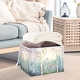 thumbnail image 3 of Yayeee Collapsible Cube Storage Bin with Lid Fabric Closet Decorative Basket with Handles, Night Deer, 3 of 7