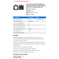 thumbnail image 2 of Front To Frame Sway Bar Bushing Kit - Compatible with 2002 - 2007 Mitsubishi Lancer 2.0L 4-Cylinder SOHC GAS 2003 2004 2005 2006, 2 of 2