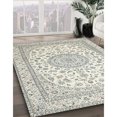 thumbnail image 2 of Ahgly Company Indoor Rectangle Traditional Gunmetal Gray Medallion Area Rugs, 7' x 10', 2 of 6
