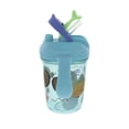 thumbnail image 2 of Nuby 2 Handle 8oz Multi-Function 2-in-1 Cup with Free Flow 360° Weighted Straw & Hard Spout, Beavers, 2 of 8