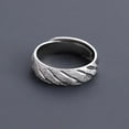 thumbnail image 4 of Anillo de estrella - Anillos de hombre de tamaño ajustable - Anillos elegantes para hombre y mujer - Regalos para situaciones especiales Anillo de hombre de tamaño ajustable aplicable, 4 of 9