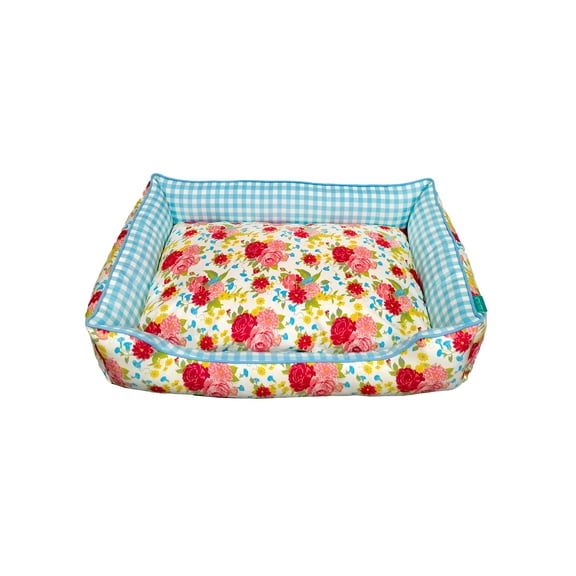 The Pioneer Woman Pet Bed, Sweet Romance Medium 25" x 21"