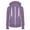 Purple, variant on Wine Hoodies for Women Fashion Women Casual Hooded Slim Zipper Long Sleeve Solid Color Coat M(S-2XL)