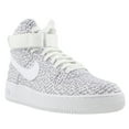 thumbnail image 3 of Mens Nike Air Force 1 High '07 LV8 Just Do It White Black Total Orange, 3 of 5