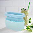 thumbnail image 4 of Ice Cube Mold Silicone Ice Making Bucket Portable Ice Maker Easy-Release Ice Making Cup for Home Office and Outdoor Use Press-Type Small Cube Easy-Release Silicone Ice Tray, 4 of 8