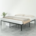 thumbnail image 4 of WhizMax Full Size Metal Platform Bed with Storage, Black, 4 of 7
