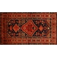 thumbnail image 1 of Ahgly Company Machine Washable Indoor Rectangle Traditional Tomato Red Area Rugs, 4' x 6', 1 of 7