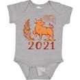 thumbnail image 3 of Inktastic 2021 Chinese New Year Ox Boys or Girls Baby Bodysuit, 3 of 5