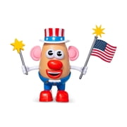 Mr. Potato Head Uncle Yam Walmart Exclusive 250th Anniversary, 14 Mix & Match Pieces, Flag Accessory & Storage Compartment, Ages 2+