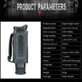 thumbnail image 6 of 2024 New Digital Night Vision Monocular, 1080p Portable Infrared Night Vision, with 32GB Card for Day Night Hiking Camping, 6 of 9