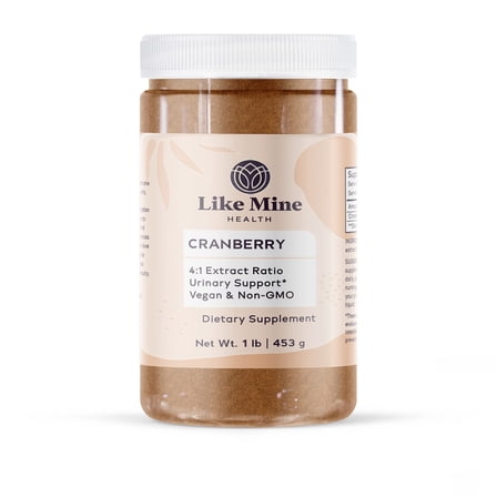 Like Mine Cranberry Extract Powder 1 lb Vegan & Non-GMO, 4:1 Extract Ratio
