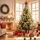 thumbnail image 4 of 12 lazos de terciopelo para árbol de Navidad | Elegantes lazos para coronas y guirnaldas | Terciopelo suave | Diseño fácil de atar para decoración navideña, 4 of 5
