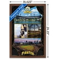 thumbnail image 3 of MLB Pittsburgh Pirates - PNC Park Wall Poster, 14.725" x 22.375", Framed, 3 of 5