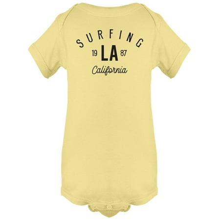 

Surfing L.a. California Bodysuit Infant -Image by Shutterstock 24 Months
