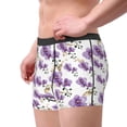 thumbnail image 2 of Pofeuu Orchids Flowers Print Men’s Boxer Briefs, Moisture-Wicking Underwear, Regular,Trunk-Small, 2 of 5