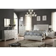 thumbnail image 5 of Acme Voeville II Queen Bed Platinum, 5 of 6