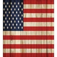 thumbnail image 3 of Ambesonne USA Duvet Cover Set, Independence Day in July, 2-Calking, Cream Red Navy Blue, 3 of 7