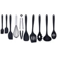 thumbnail image 3 of Kitchenware, Cooking Tool Elegant Color Food Grade 10Pcs/Set Kitchen Supplies Silicone   For Kitchen Baking Black,Gray,Red,Colorful, 3 of 8