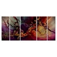 thumbnail image 1 of ALL MY WALLS Michael Lang 'Moody' 5-piece Metal Art, 1 of 3