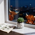 thumbnail image 5 of Cow Window Corner Decoration, 3 Peeping Cow Window Ornaments, Easy-To-Install Christmas Farm Animal Decorations For 14+ Teens & Home Windows, 5 of 6