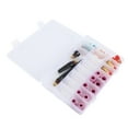 55Pcs TIG Welding Accessory Set Glass Cup Connector Electrode Clamp