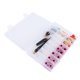 thumbnail image 5 of Juego de accesorios de soldadura TIG, 55 Uds., conector de copa de vidrio, abrazadera del electrodo, cubierta frontal de PTFE para WP 17 18 26, 5 of 8