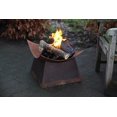 thumbnail image 4 of Esschert Design USA FF153 Bol de Feu Carré avec Support&44; Métal Rouille, 4 of 4