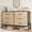Nature, variant on Modern 6-Drawer Wooden Entryway Storage Cabinet, Wide Freestanding Dresser Chest, Spacious Drawers for Bedroom, Living Room, Hallway, Bathroom