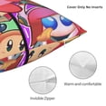 thumbnail image 5 of Throw Pillow Covers 26"x26" Inch, Kirby Decorative Pillow Case for Sofa Couch Chair Bedroom Modern Decor, 5 of 7