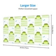 thumbnail image 3 of Kdxio Frogs and Dragonflies Print Large Gaming Mouse Pad,Non-Slip Base,Water Resist Keyboard Pad for Gamer,Office & Home,29.5 x 15.8 in, 3 of 9