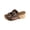 Brown, variant on Clearence Women’s Adjustable Double Buckle Sandals Summer Beach Slides with Thick Non-Slip Sole Arch Support Comfortable Cushioned Footbed Casual Outdoor Walking Platform Shoes