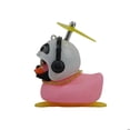 thumbnail image 3 of Pato Decorativo Rosa Con Casco Modelo 4, 3 of 4