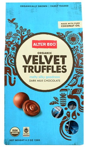 Alter Eco Organic Velvet Truffles Dark Milk Chocolate 4.2 oz by Alter Eco