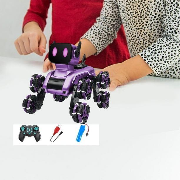 Perro Robot RC Inteligente Juguete RC Divertido Juguete Electrónico Para Mascotas Adolescentes Niños Y Niñas Niños