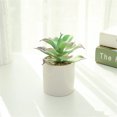 thumbnail image 3 of Decoración hogareña Gwong Succulents artificiales realista naturalista plástico surtido decorativo faux suculento accesorios caseros en maceta Gwong 21077745, 3 of 6