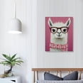 thumbnail image 4 of Patifu Llama Wall Decor Canvas Art for Living Room Bedroom Office 12x16 in, 4 of 5