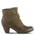 thumbnail image 5 of L`Artiste Belgard Women's Bootie with Vintage Embossed Leather Detail, 5 of 7