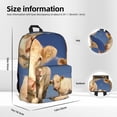 thumbnail image 6 of Goofa Cows Cattles Printed Backpack,Laptop Backpack,Durable Anti-Theft Travel Work Backpack,Water-resistant Backpack, 6 of 9