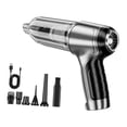 thumbnail image 4 of Aspiradora de automóviles limpieza rápida, 7.4V, accesorios automáticos, aspiradora inalámbrica portátil para mano para el hogar de la oficina Gris plateado, 4 of 8