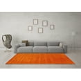 thumbnail image 3 of Ahgly Company Machine Washable Indoor Rectangle Abstract Yellow Contemporary Area Rugs, 8' x 10', 3 of 4