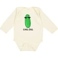 thumbnail image 3 of Inktastic Chill Dill Boys or Girls Long Sleeve Baby Bodysuit, 3 of 5