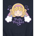 thumbnail image 3 of Polly Pocket - Polly Pocket Rainbow Hearts - Men's Crew Fleece Sweatshirt, 3 of 5