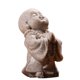thumbnail image 1 of Miniescultura de arena blanca con forma de monje Maitreya, 1 of 3