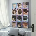 thumbnail image 3 of Barbershop Wall Women's Short Hair Posters Women's Haircut Posters Home Decor Poster Wall Art Hanging Picture Print Bedroom Decorative Painting Posters Room Aesthetic, 3 of 8