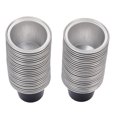 thumbnail image 1 of 50 Piezas De Cápsulas De Café Espresso Recargables De Aluminio Para Originales, Vainas De Café Espresso Reutilizables Con Calcomanías De Focas De Aluminio 50 Tazas, 50 Tapas, 1 of 7