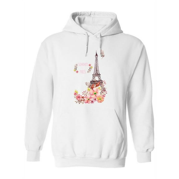 Summer Paris Hoodie Women -Image by Shutterstock, Female Small