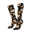 thumbnail image 2 of Balery Cat Skulls And Flowers Fun Novelty Socks Men'S Women'S Crew Socks Funny Crazy Novelty Socks Quirky And Cool Socks, 2 of 9